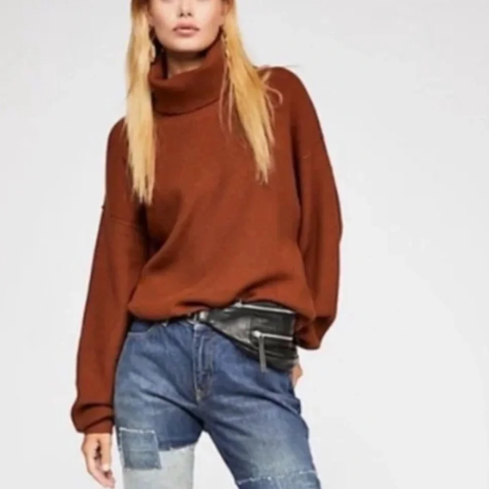 Free People Softly‎ Structured Tunic Sweater Medium